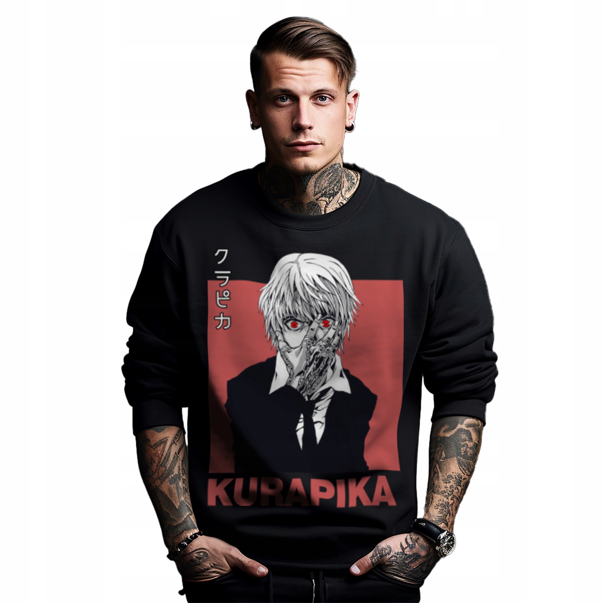 Mikina s potiskem Anime Kurapika