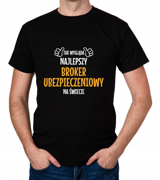 

koszulka Najlepszy Broker Ubezpieczeniowy prezent