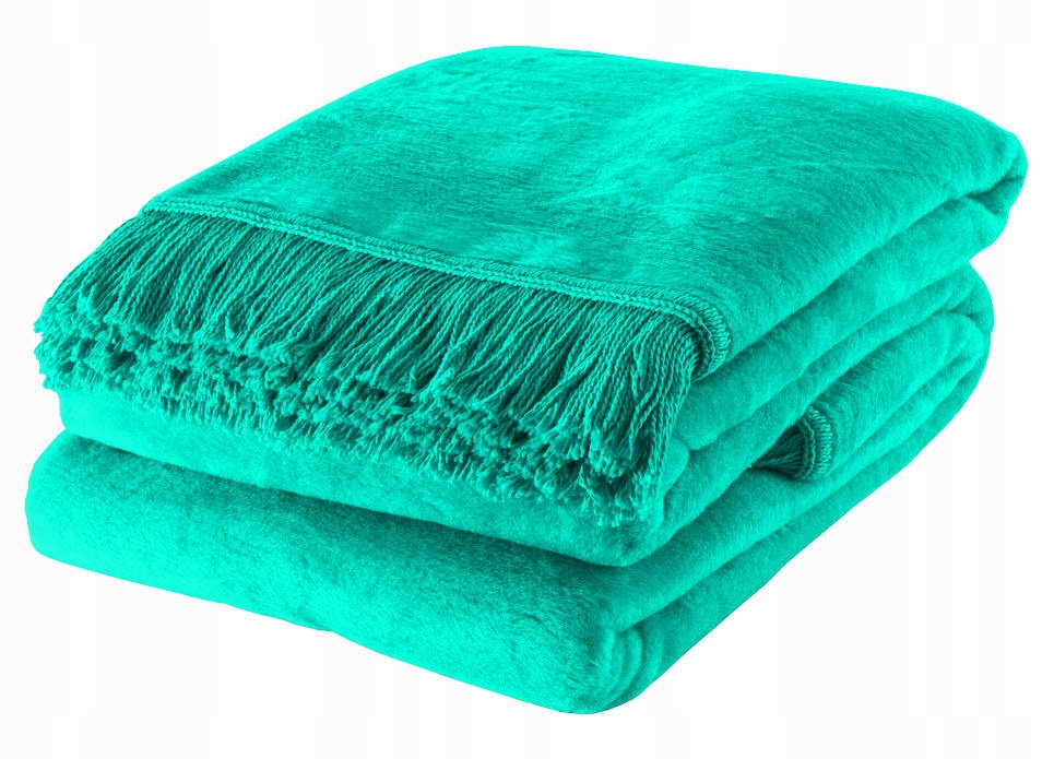 Koc Moca Design miętowy 150x200 cm