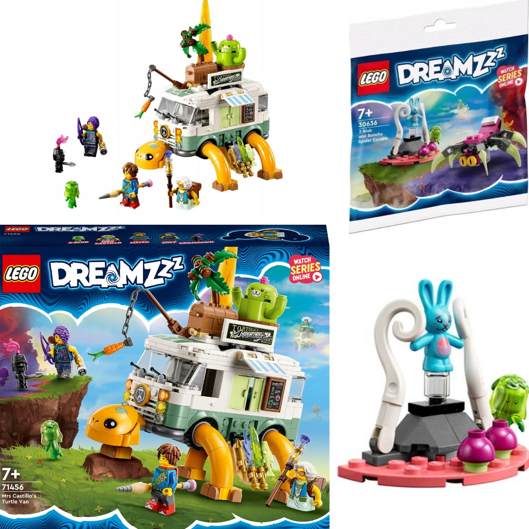 Lego Dreamzz 71456 Želví dodávka paní Castillové Lego 30636 Dárek