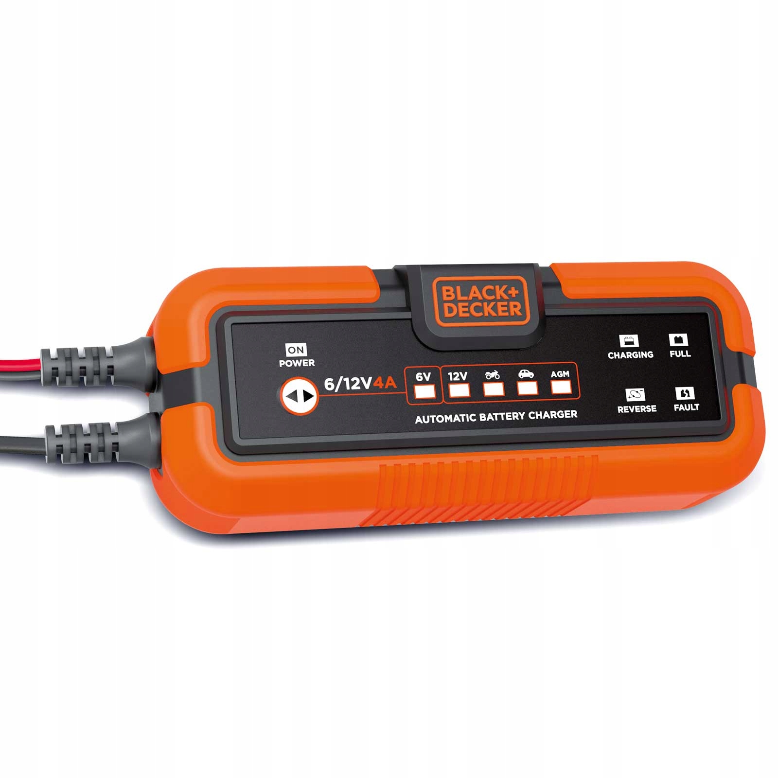 

Prostownik motocyklowy Black+Decker 6/12V 4A