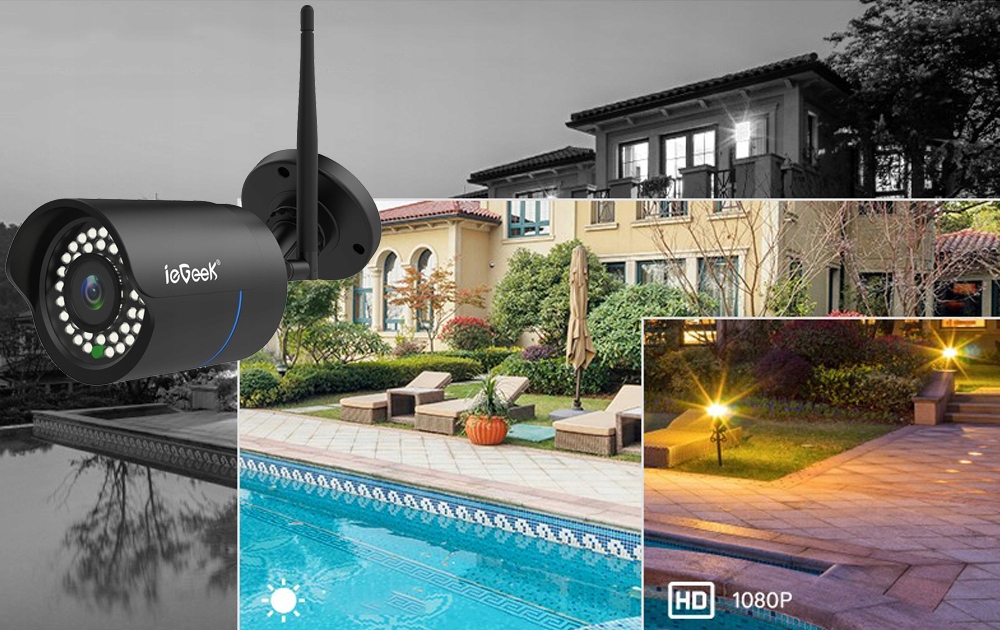 KAMERA ZEWNĘTRZNA INTELIGENTNA IP WIFI HD 2MPx Obudowa tubowa (bullet)