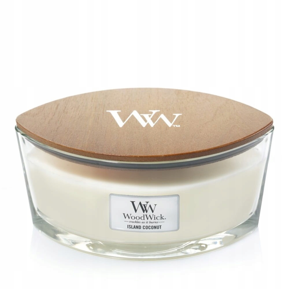 

WoodWick Island Coconut Ww Trilogy Świeca Elipsa