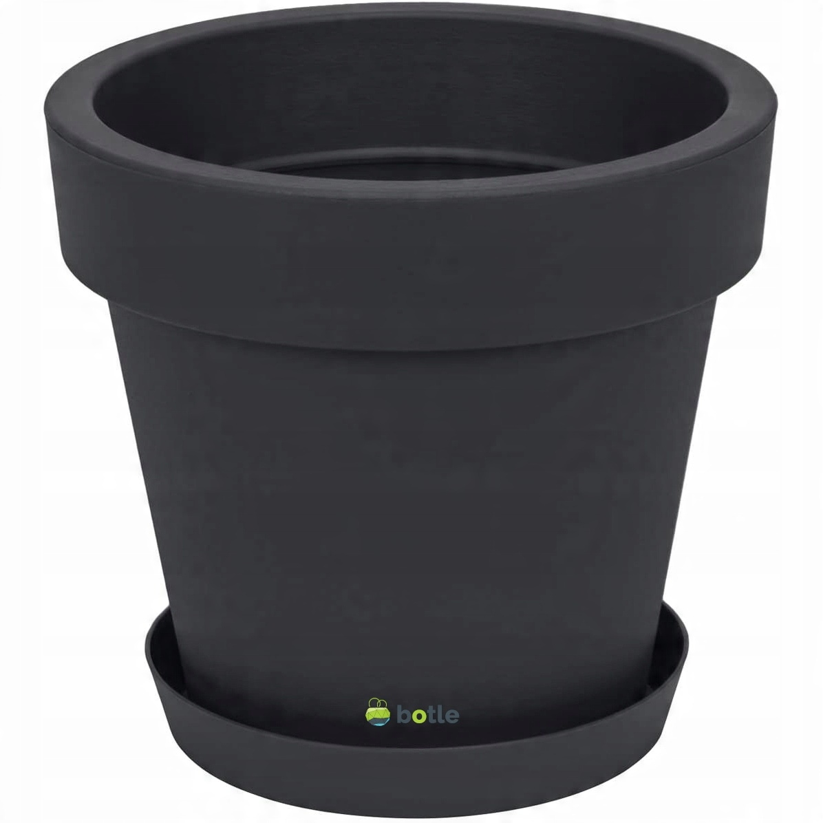 

Doniczka z podstawką Śred 20 cm Antracytowy DLOF20