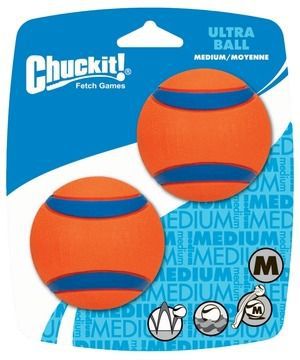 Levně Chuckit Ultra Ball M 6 CM 2 Pack (CHUC17001)