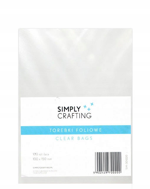 

Torebki foliowe woreczki celofanowe 10x15cm 100szt