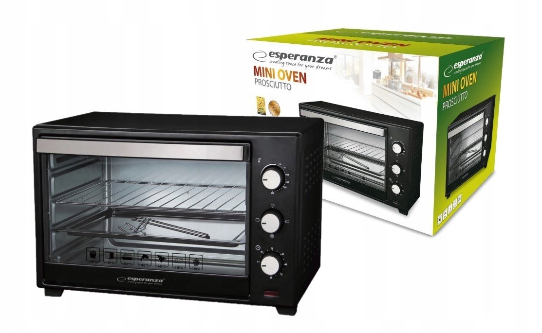 

Mini Piekarnik Elektryczny 20L 1600W Esperanza