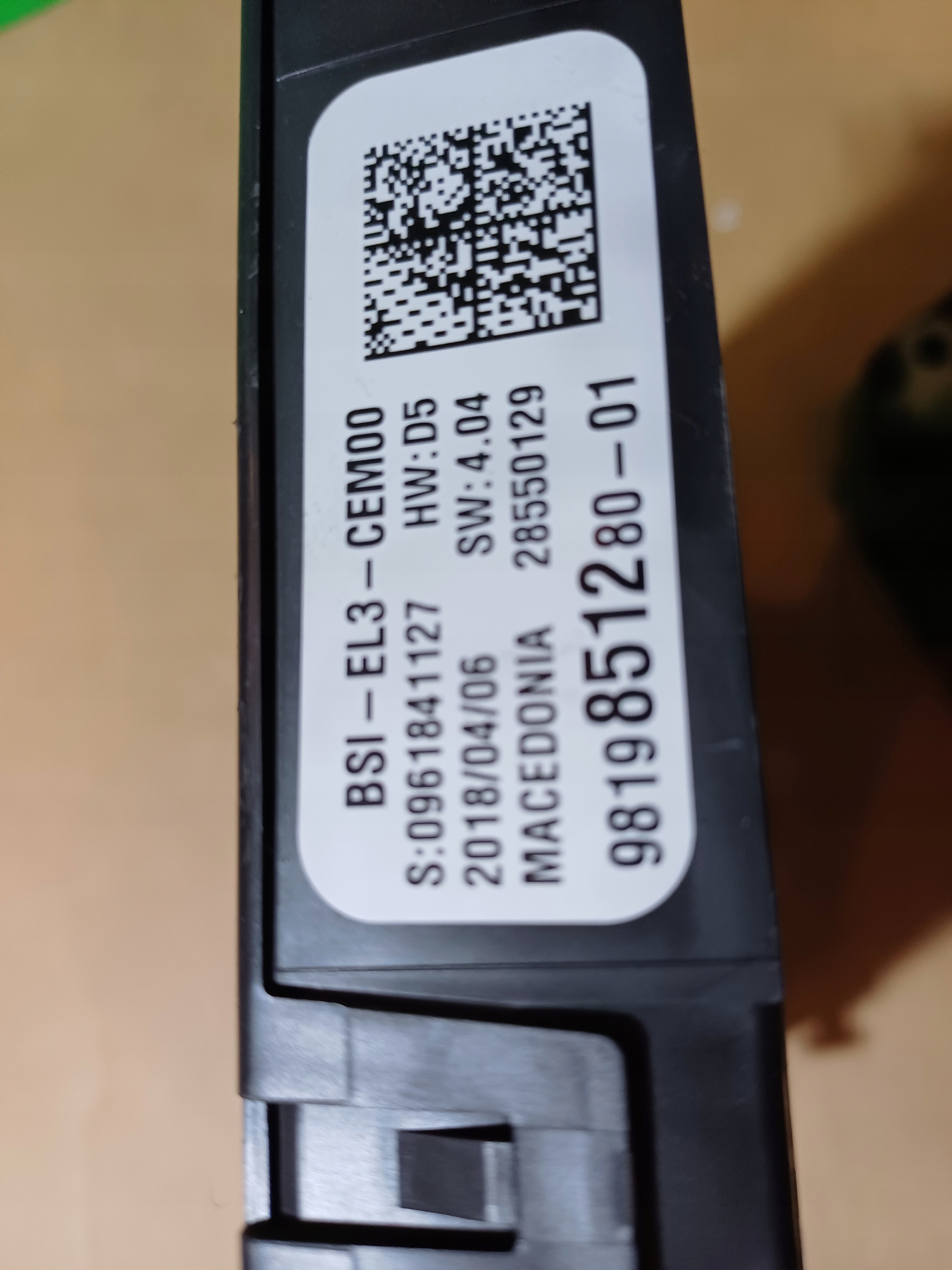 CITROEN C3 III 1.2 VTI KOMPUTER STACYJKA ZESTAW DO ODPALENIA Typ samochodu Samochody osobowe