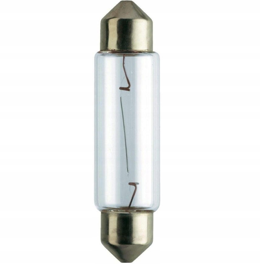 Żarówka Rurka 36mm 5W SV8.5 12V Samochodowa Tradycyjna Tablicy x1 szt