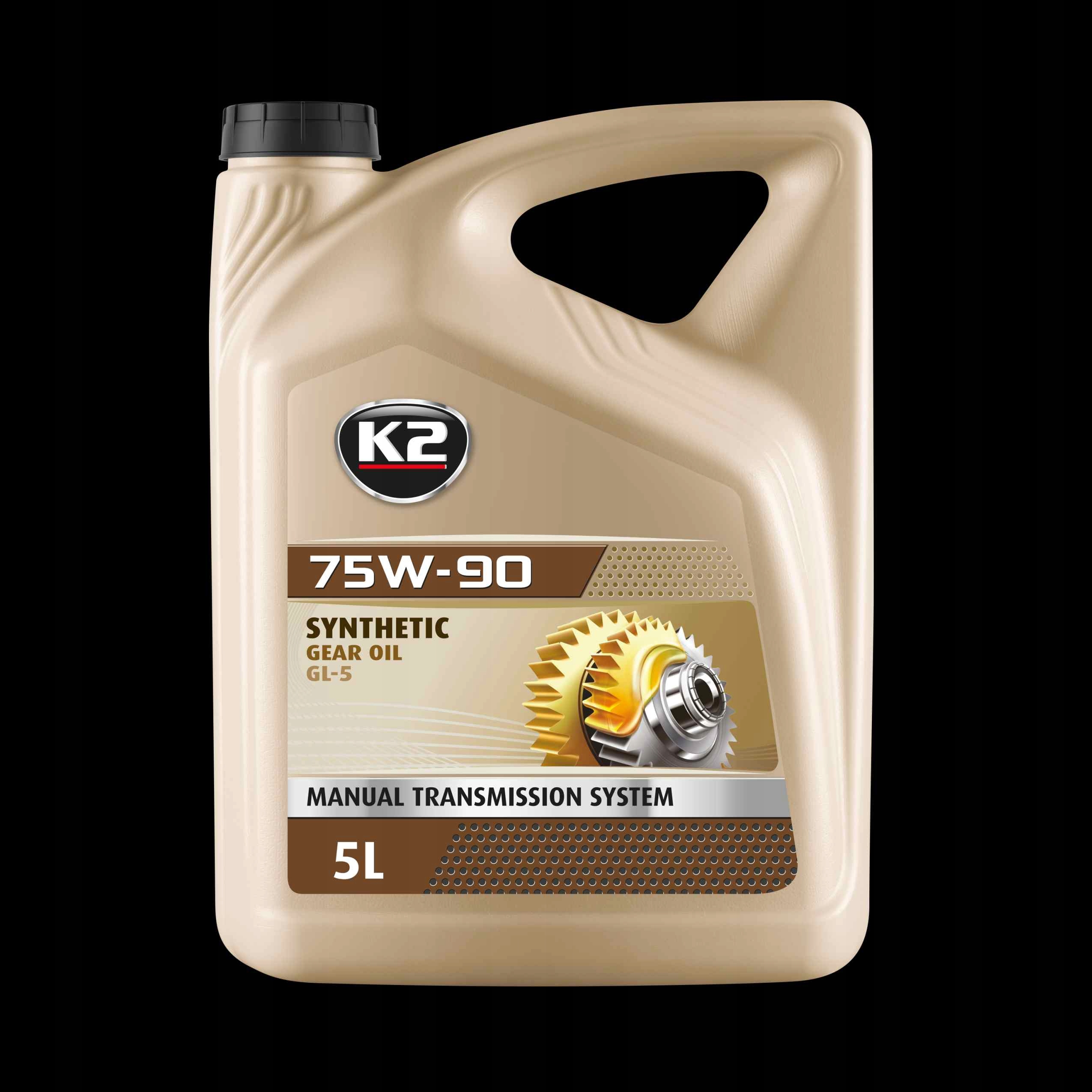 Olej Przekładniowy 75W90 5L GL5 GL4 K2