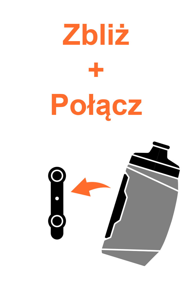 Bidon z uchwytem rower FIDLOCK 590ml LESZNO Kod producenta 09636(TBL)