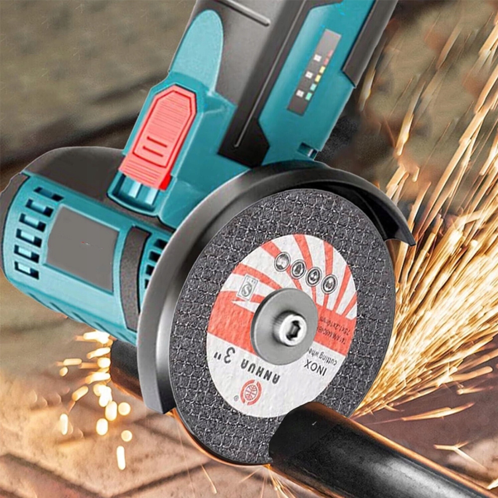 PRZENOŚNA MINI SZLIFIERKA KĄTOWA AKUMULATOROWA 2X AKU 19500 RPM 2X TARCZ Marka inna