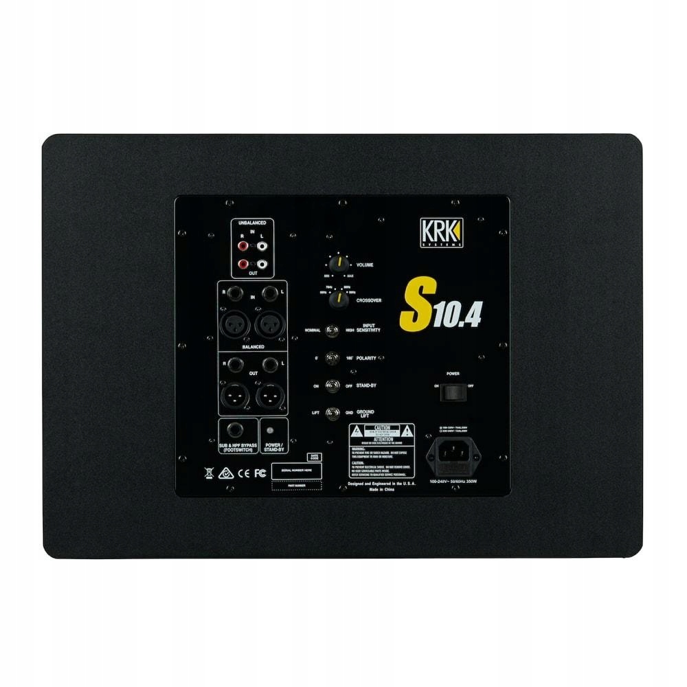 KRK SUB S10.4 SUBWOOFER SUBBAS STUDYJNY MONITORY EAN (GTIN) 711106052540