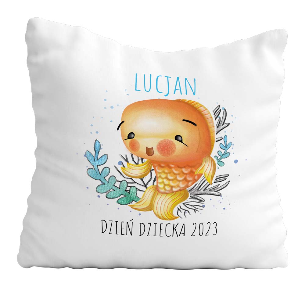 

Poduszka Dzień Dziecka Rybka Imię