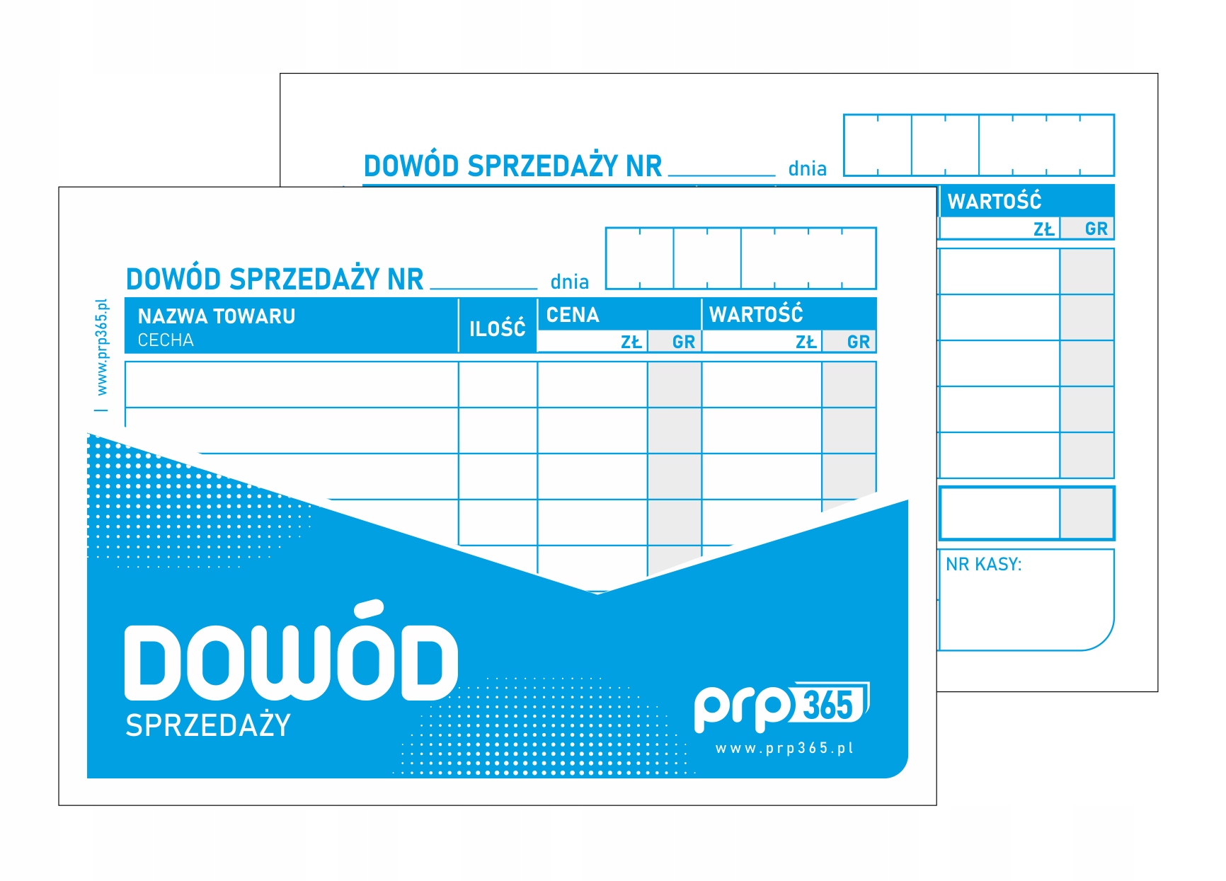 

Dowód Sprzedaży A7 80 kartek. (wielokopia)