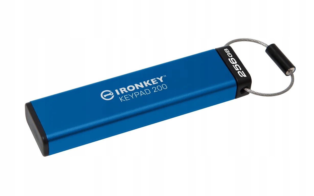 KINGSTON IronKey Keypad 200, 256GB, AES-256 Encrypted — 6