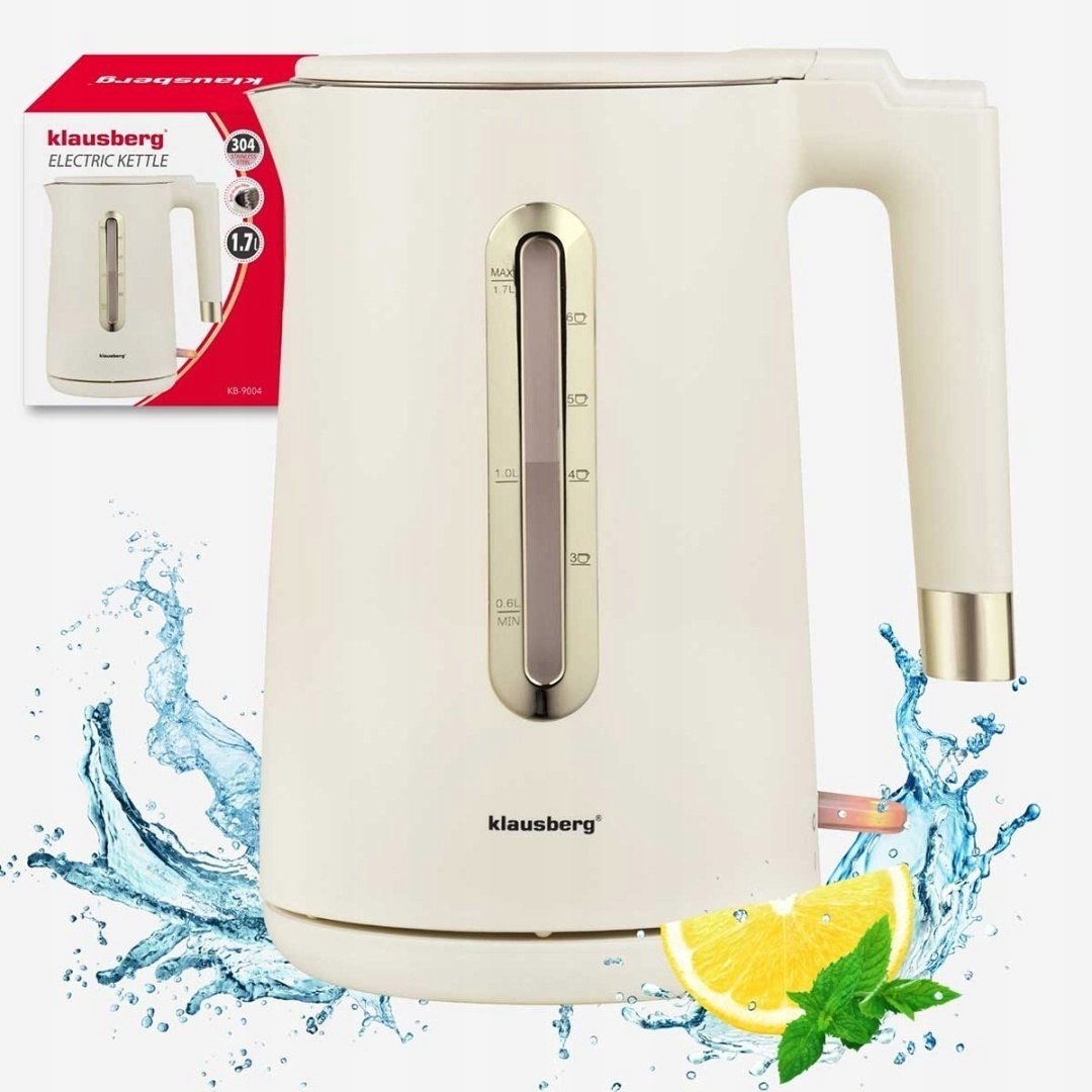 Klausberg Elektrická varná konvice 1,7 l Kb-9004