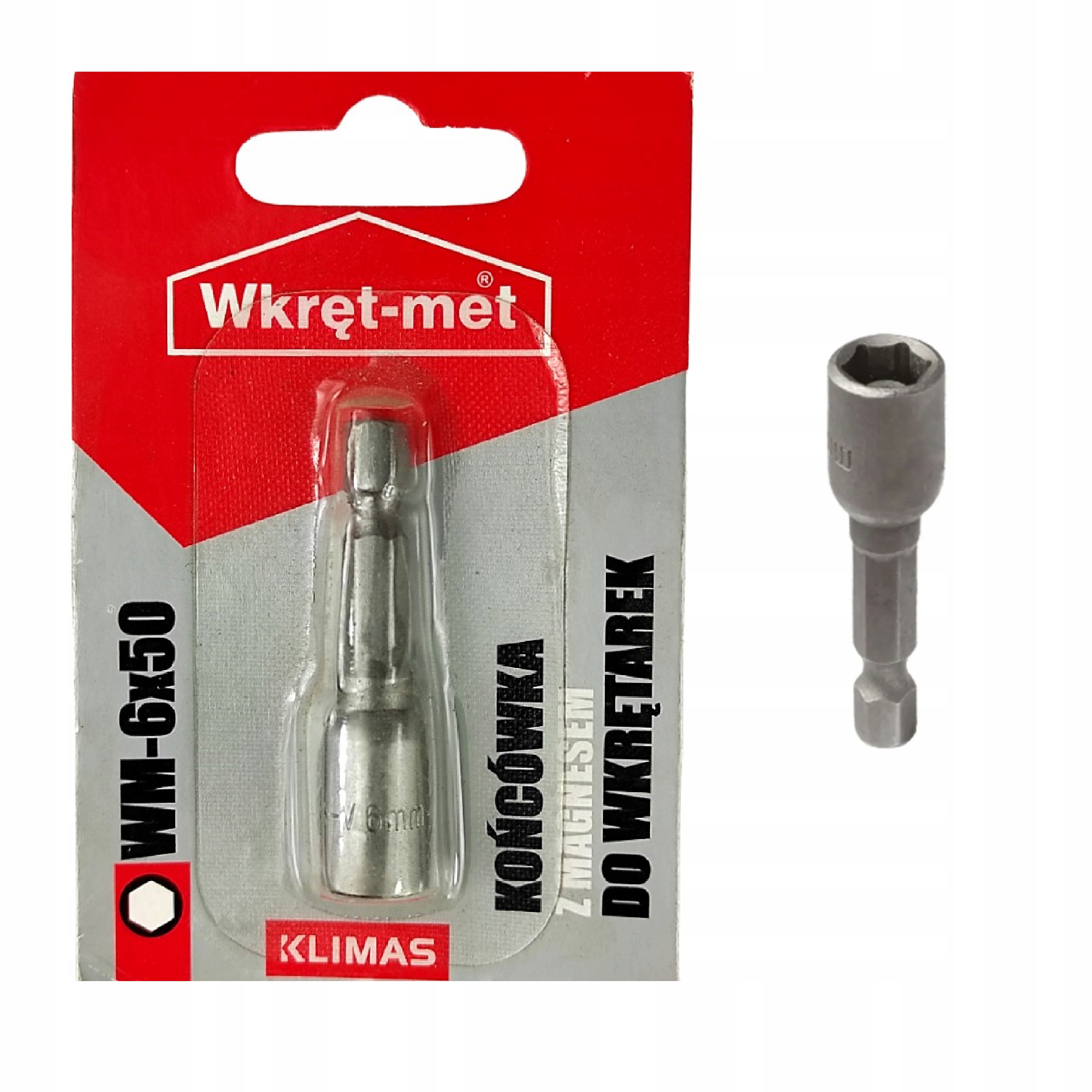 

Bit Końcówka Magnetyczna Sześciokątna Sw 6 DŁ.50mm