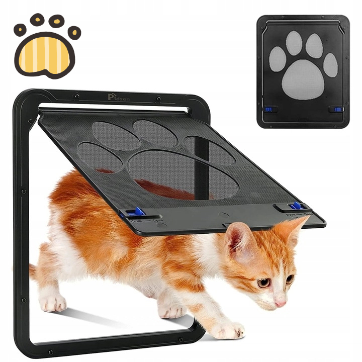 Levně Moskytiérová Branka S Tunelovou Klapkou Pro Psy A Kočky Ke Dveřím