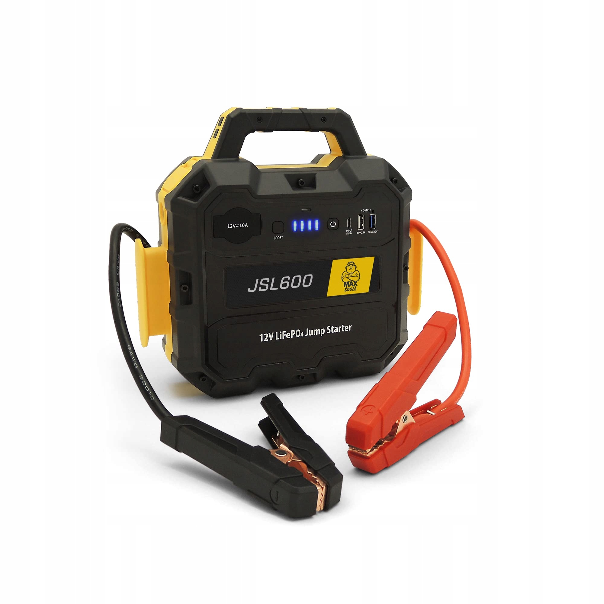 Maxtools JSL600, profesionálny štartér 12V pre automobily a Suv