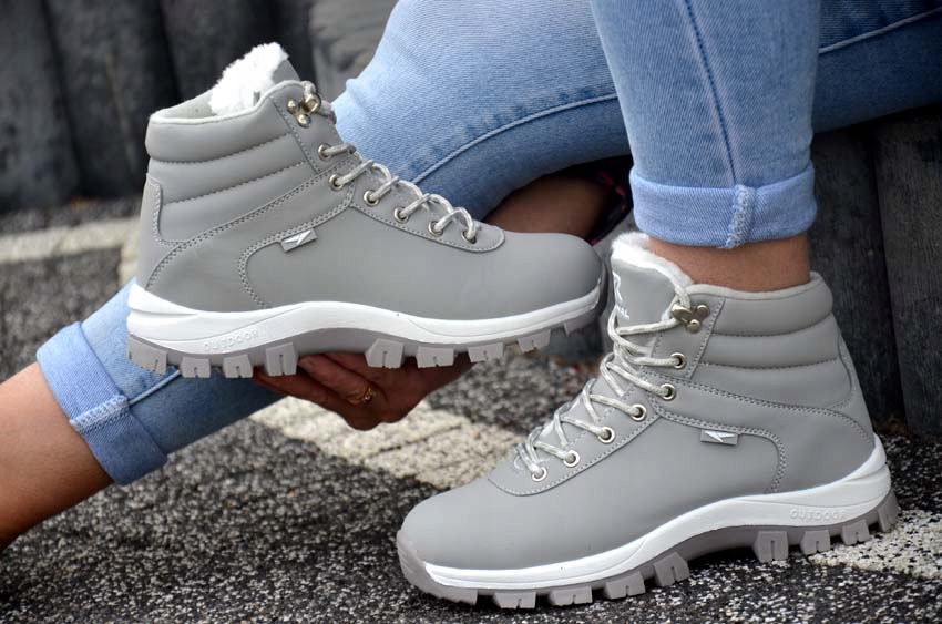 GÓRSKIE ORGINALNE ZIMOWE BUTY TURYSTYCZNE SPORTOWE MŁODZIEŻOWE OCIEPLANE TX Wysokość wysokie