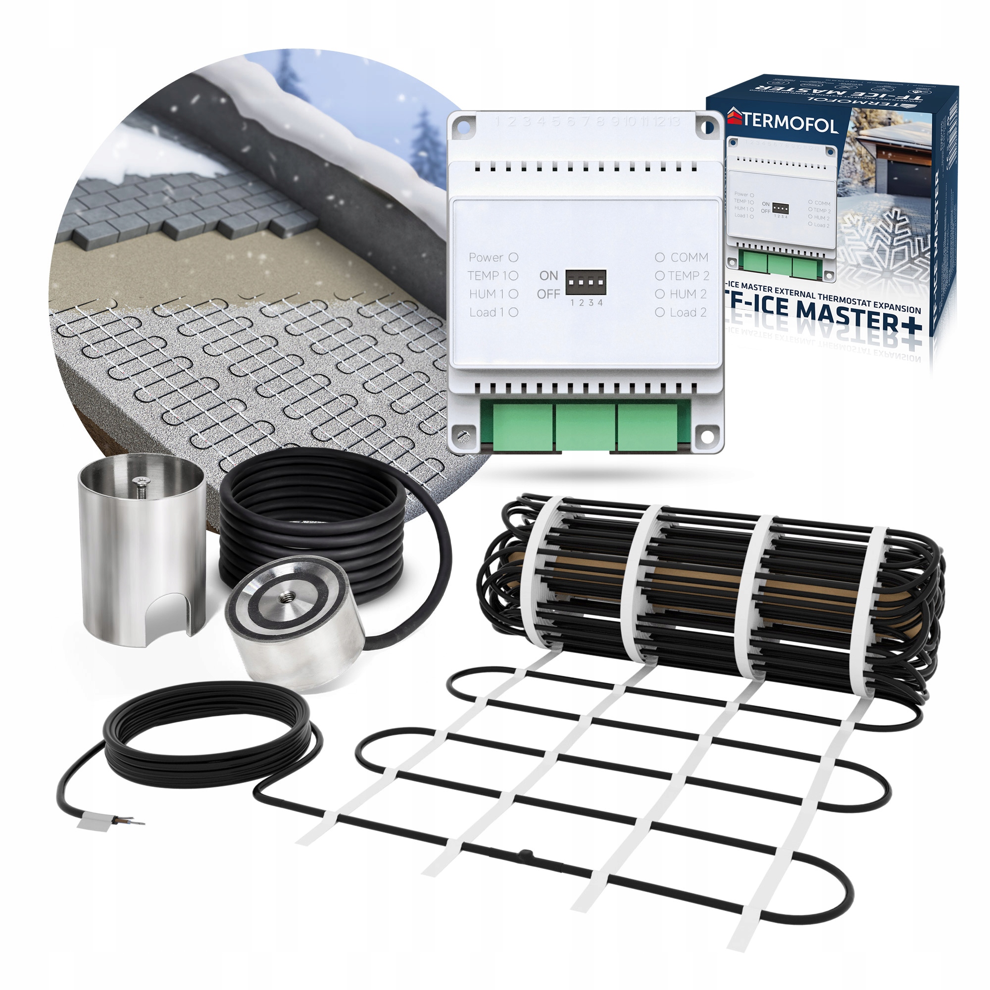 Sada Rozšírenia modulu Ice Master vonkajšia vykurovacia rohož Ohmat 2 m