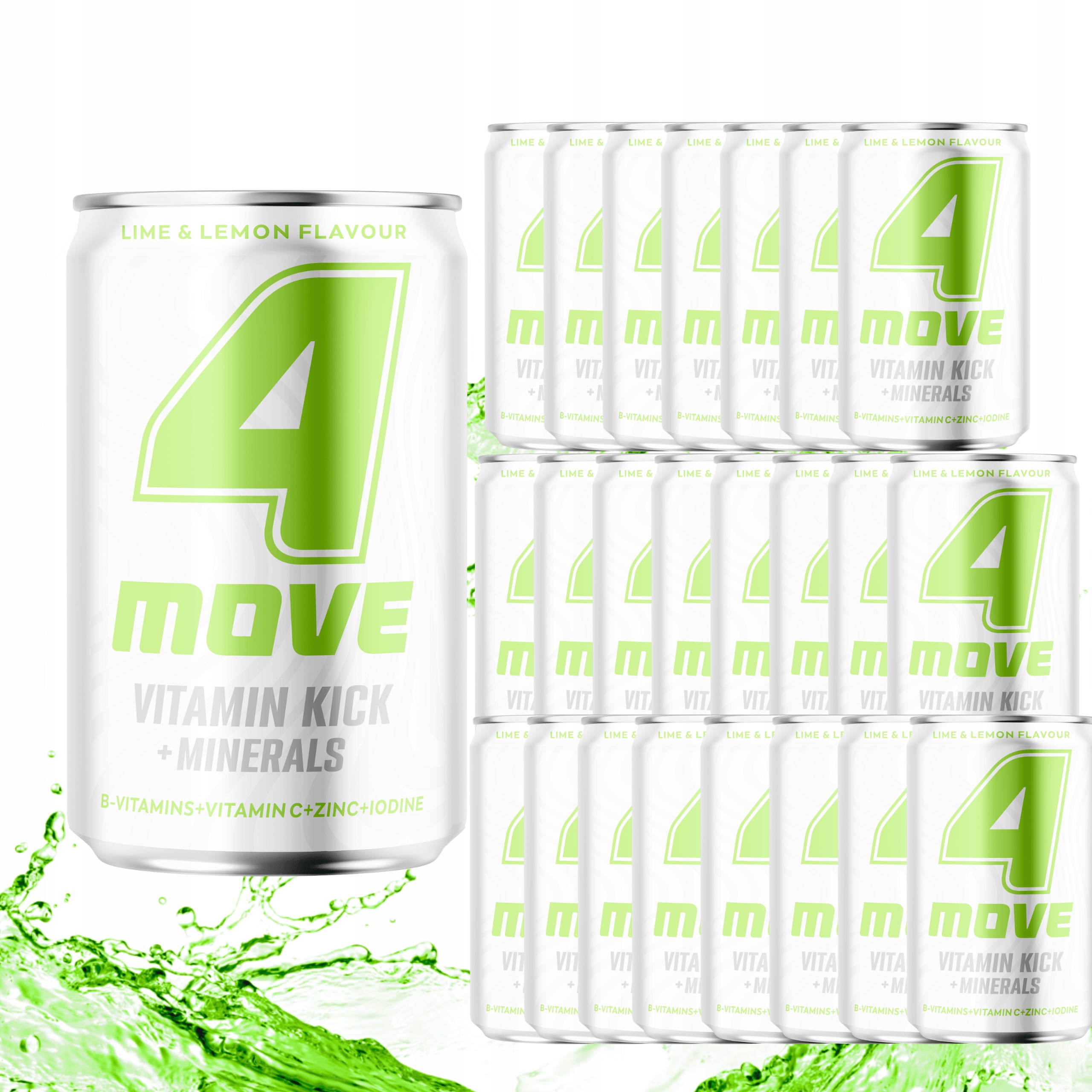 4MOVE Vitamin Shot Minerals vitamínový šot s minerály kauce 24x150 ml