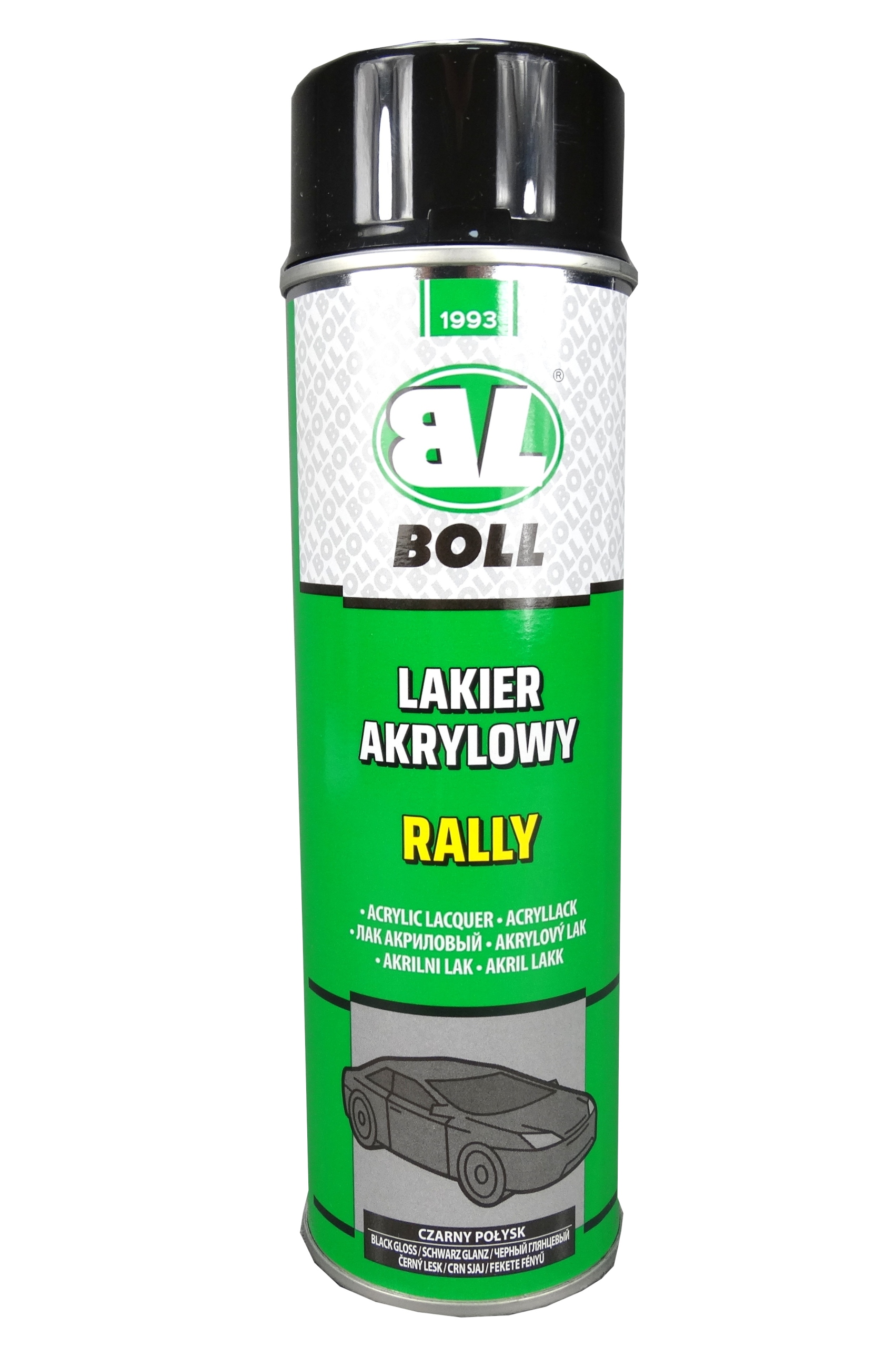 

Boll Lakier Akrylowy Czarny Połysk 500 ML Rally