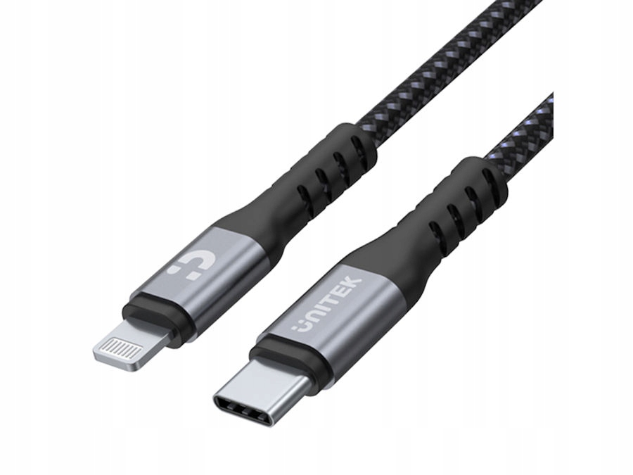 

kabel Usb Typ-C na Lightning MFi 1m Unitek