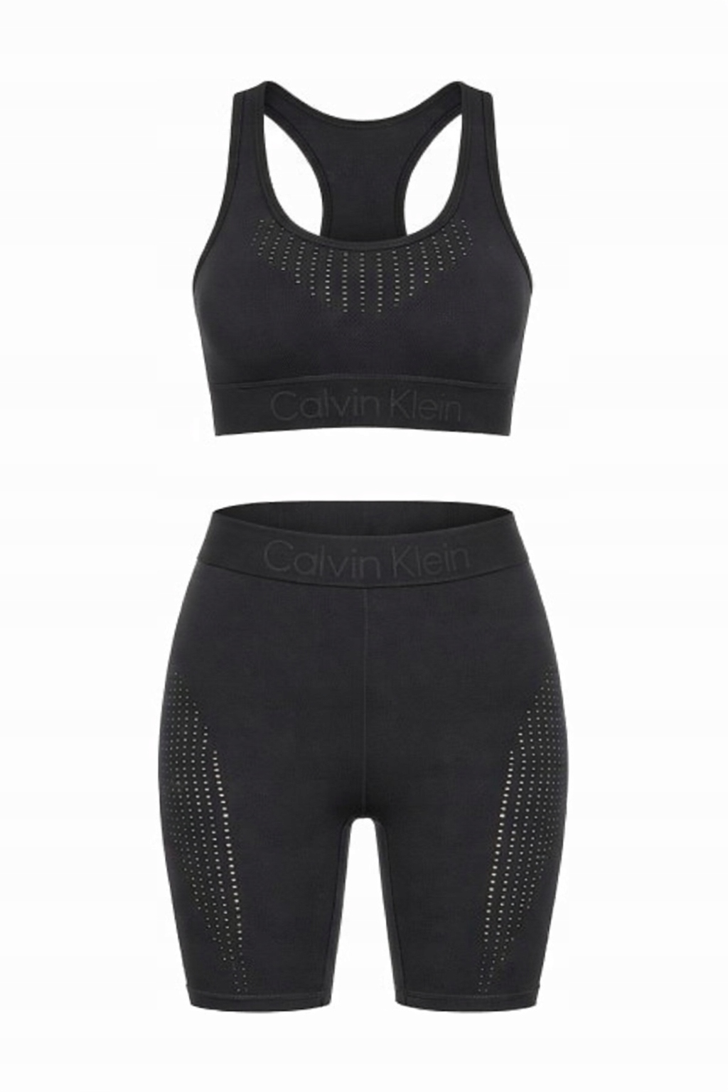 Calvin Klein Performence Damski Stanik Sporotwy Czarny Xs I3B