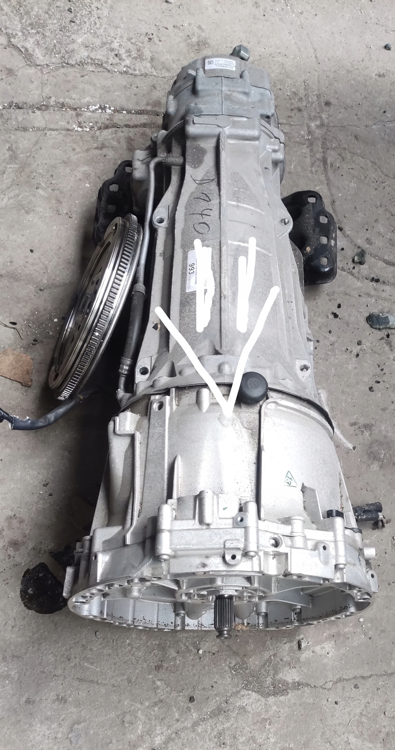 Mercedes GLC гібрид коробка передач двигун блок