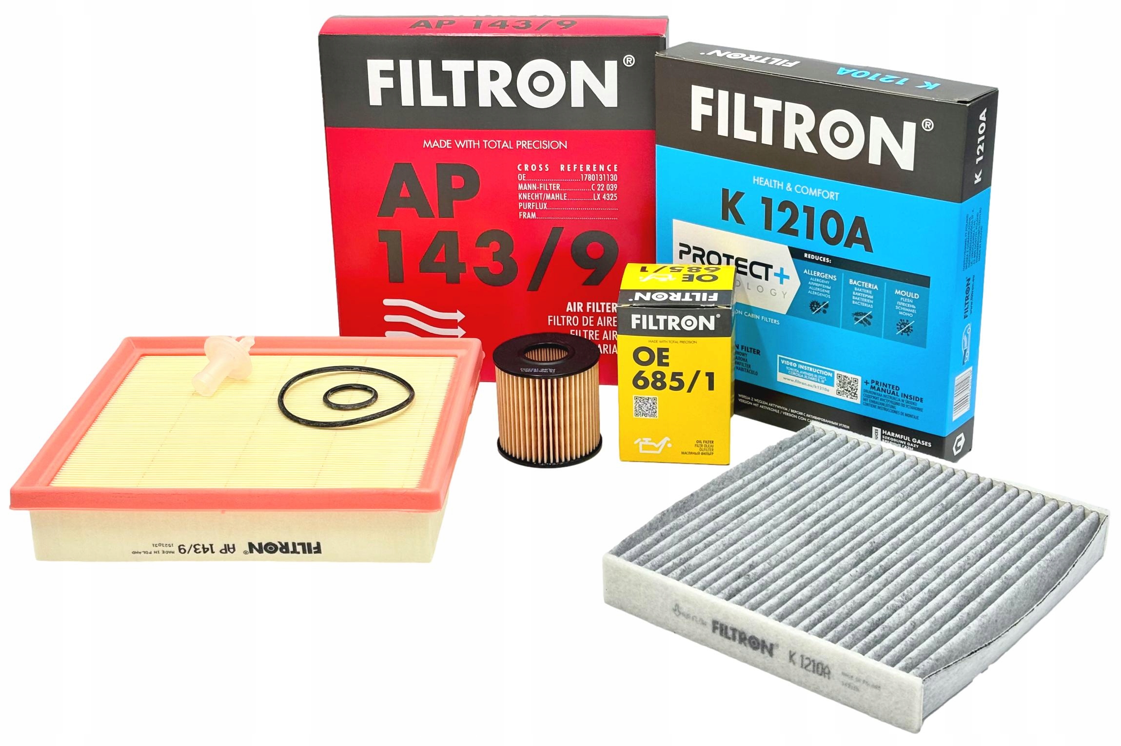 Filtron Kompletní Sada Filtrů Lexus Nx 14- NX200t 2.0 238KM