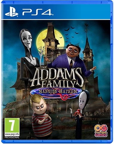 The Addams Family: Mansion Mayhem Pl PlayStation 4 Wydanie Pudełkowe