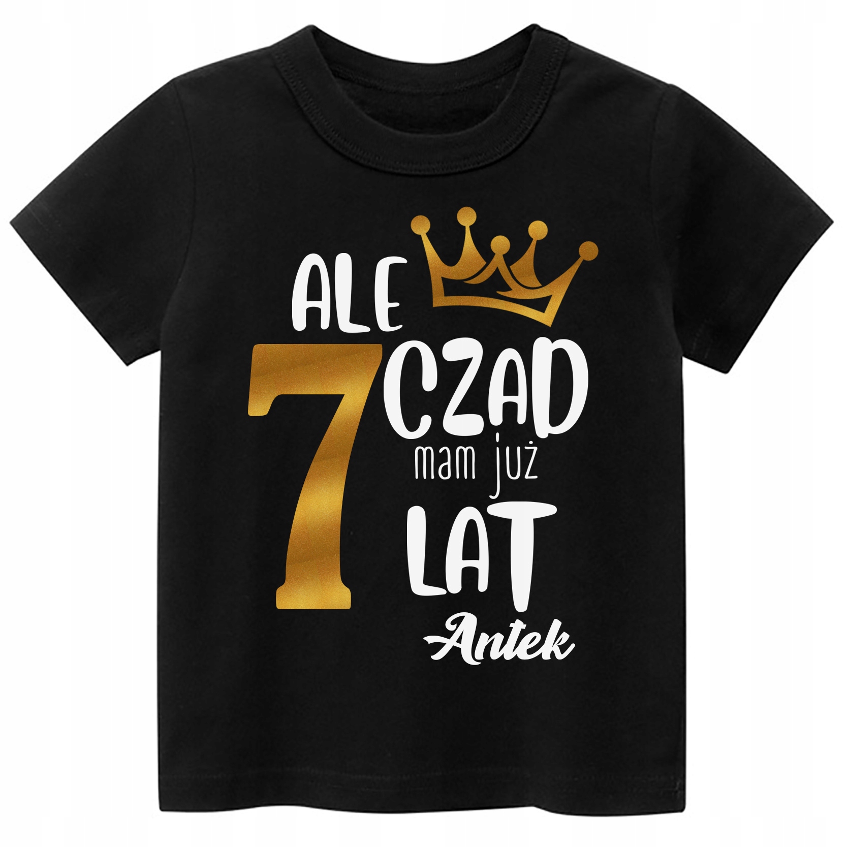 

Koszulka Urodziny 7 Lat Ale czad mam 7 lat r. 140