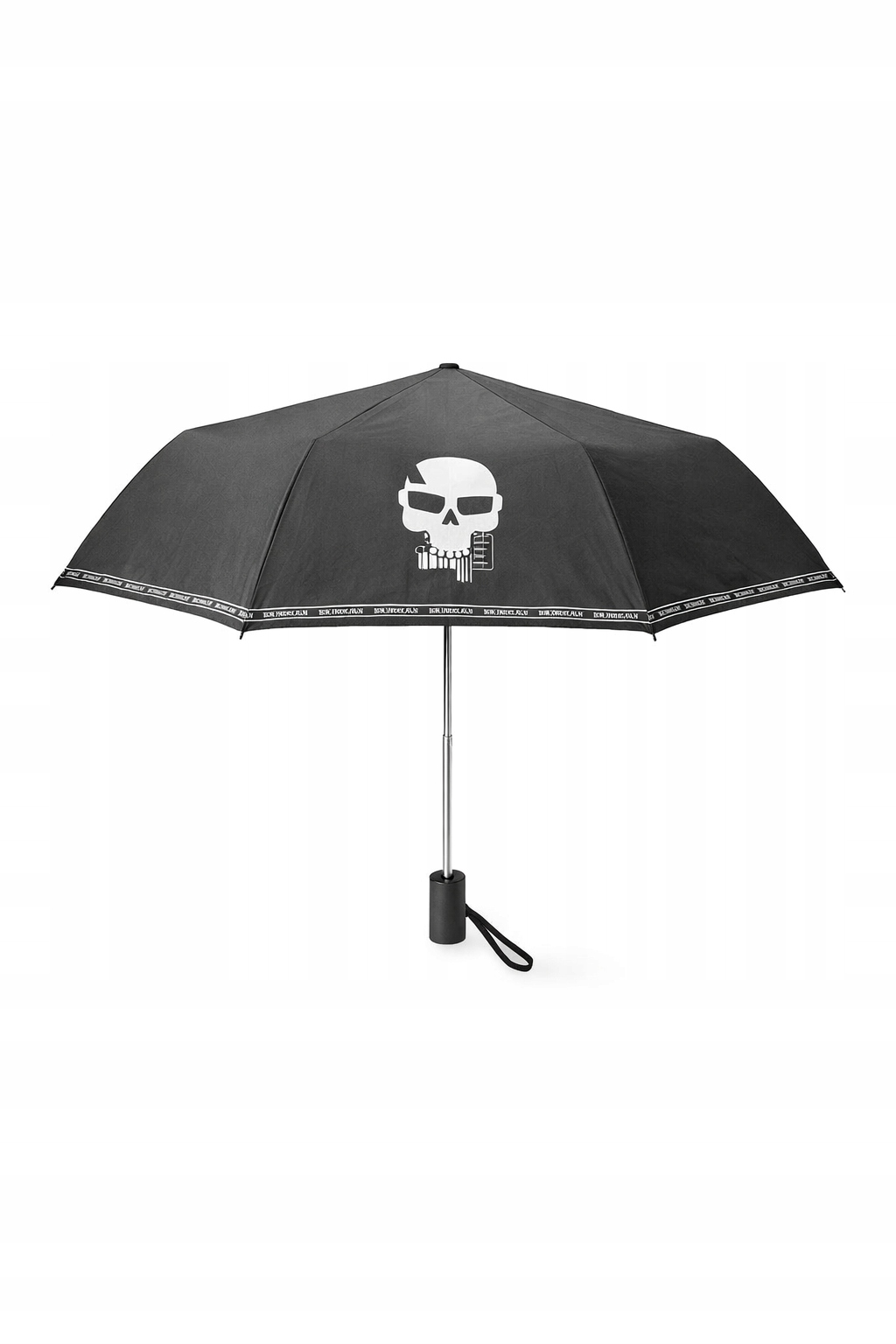 Karl Lagerfeld Deštník Černý Klasický S Potahem I1B