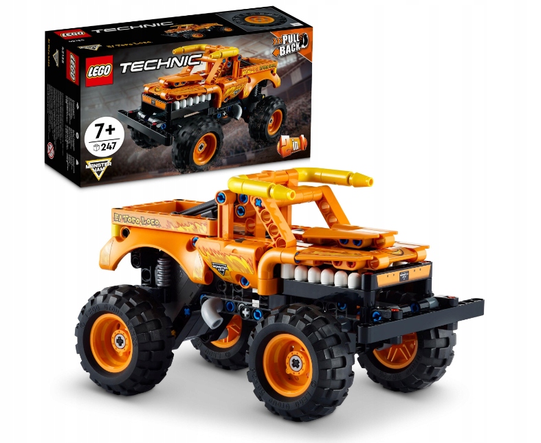 

Klocki Lego Technik Jeep Monster Jam El Toro Loco