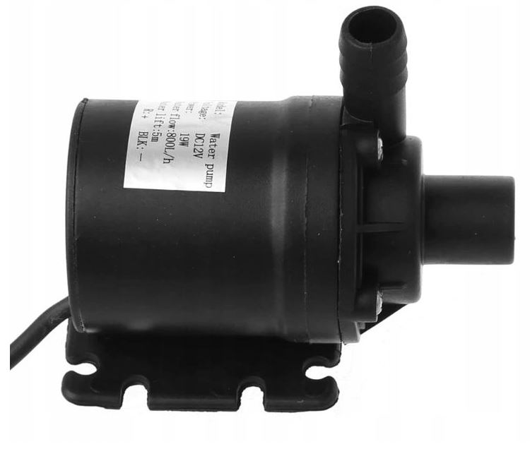 Pompa pompka do wody cieczy Arduino 800l/h 12V 800 Kod producenta 32954