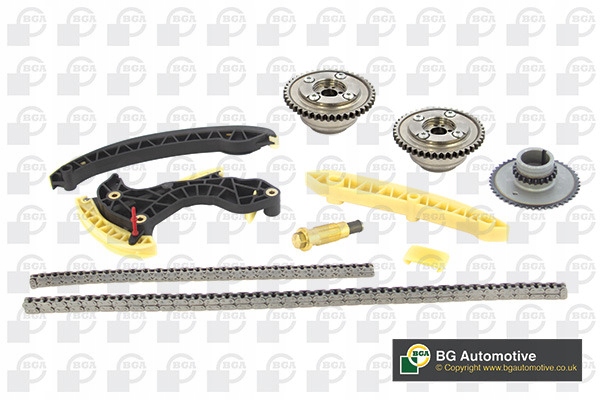 ŁAŃCUCH ROZRZĄDU ZESTAW MERCEDES C 180 CGI 200 250 Producent części BGA