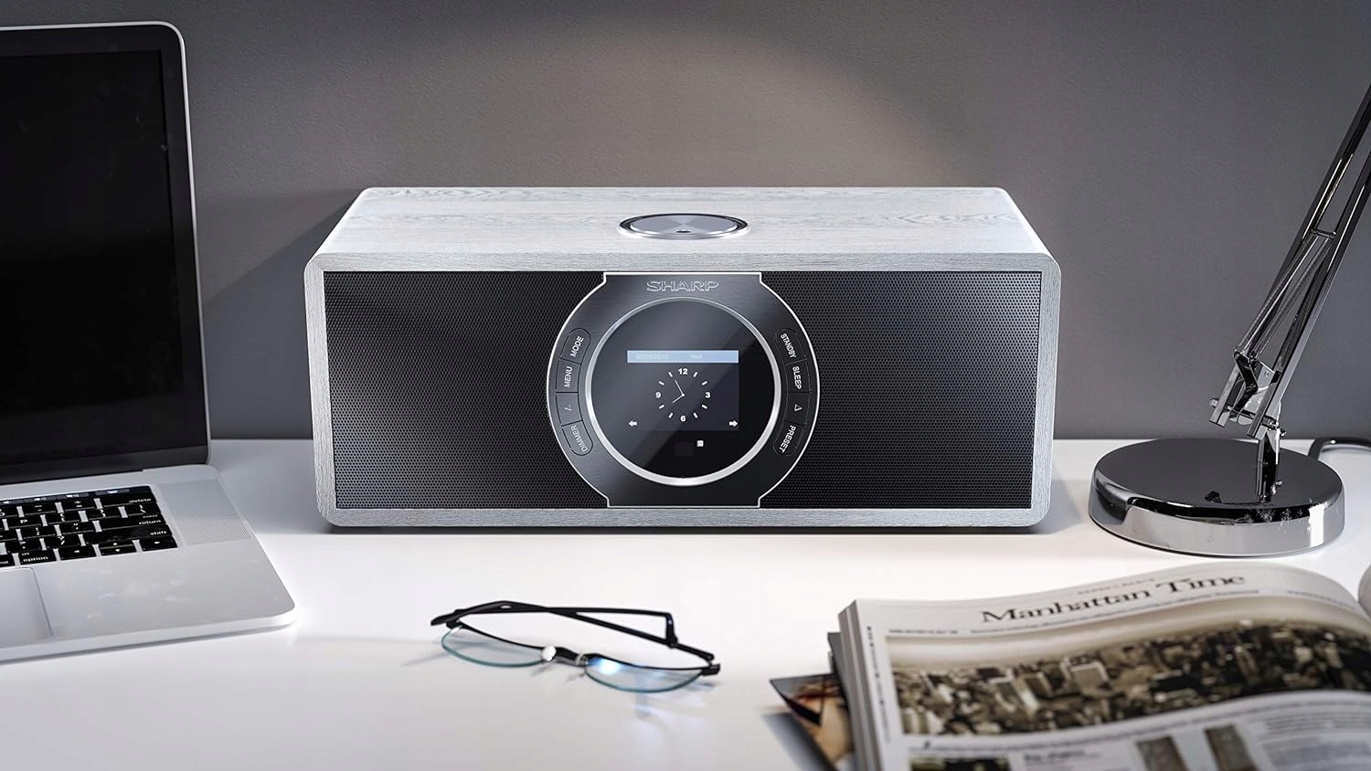 Radio sieciowe DAB+, FM, internetowe Sharp DR-I470 Bluetooth Spotify WiFi Kod producenta DR-I470(GR)PRO