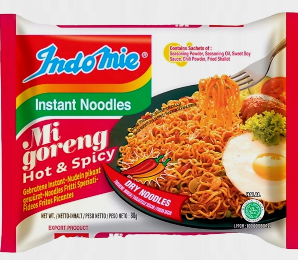 

Zupka MI Goreng Ostry Hot 80G Indomie Indonezja
