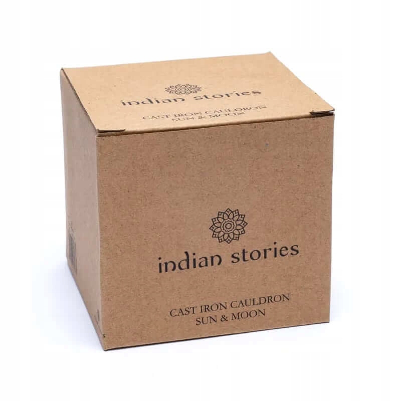Żeliwny kociołek do kadzideł Słońce i księżyc Kod producenta 8718657465661