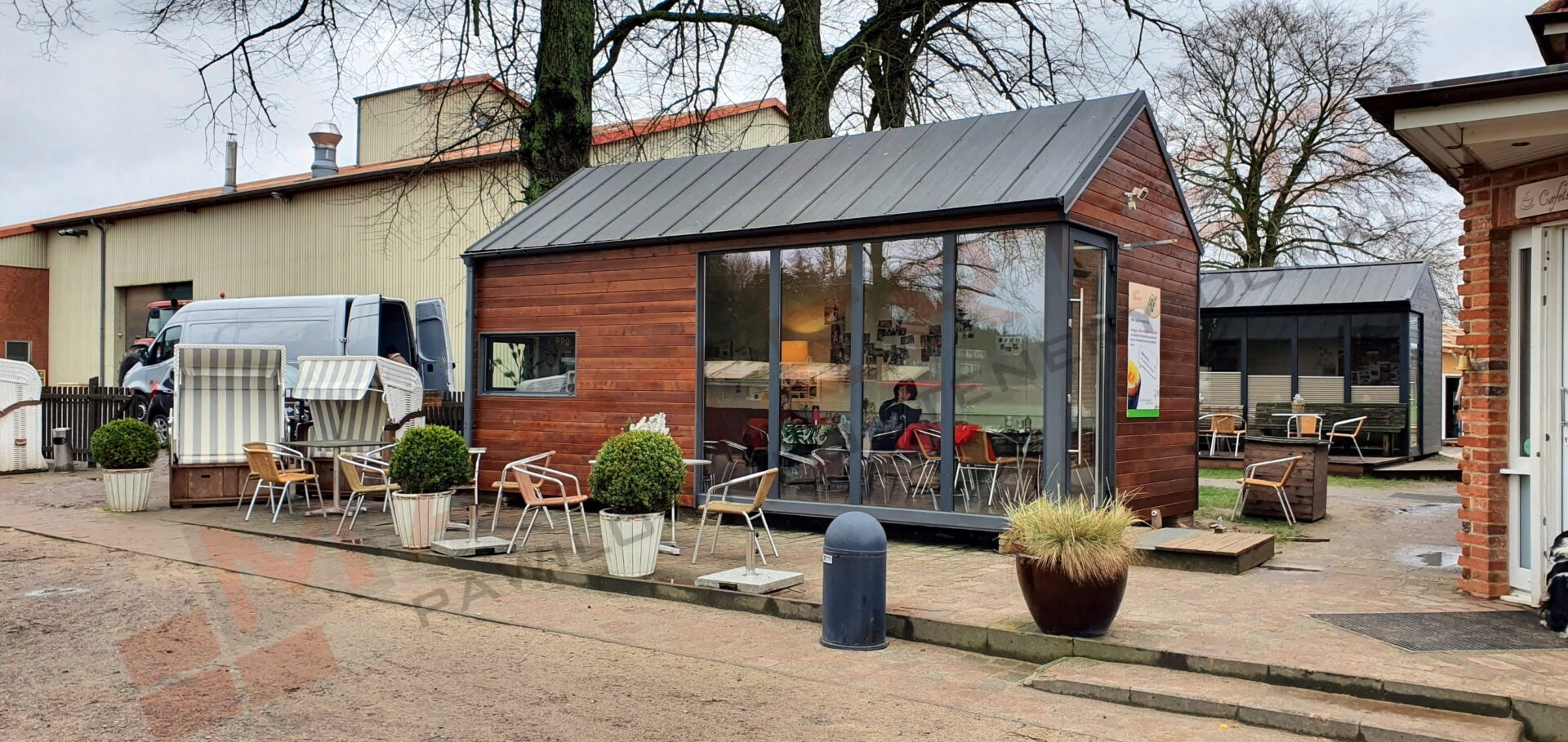 DOMEK MODUŁOWY PAWILON HANDLOWY mastertec.pl CENA BRUTTO !!!! Długość 7 m