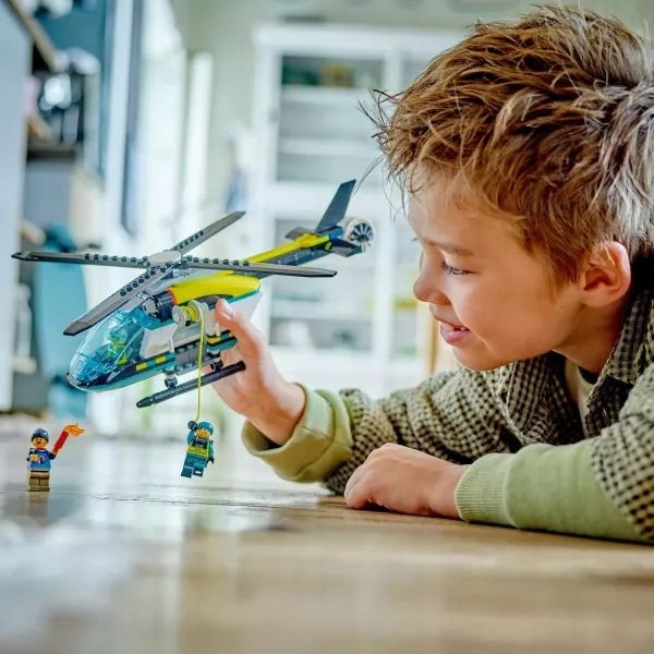 LEGO CITY 60405 HELIKOPTER RATUNKOWY + LEGO 30638 + GRATIS TORBA PREZENT Wiek dziecka 6 lat +