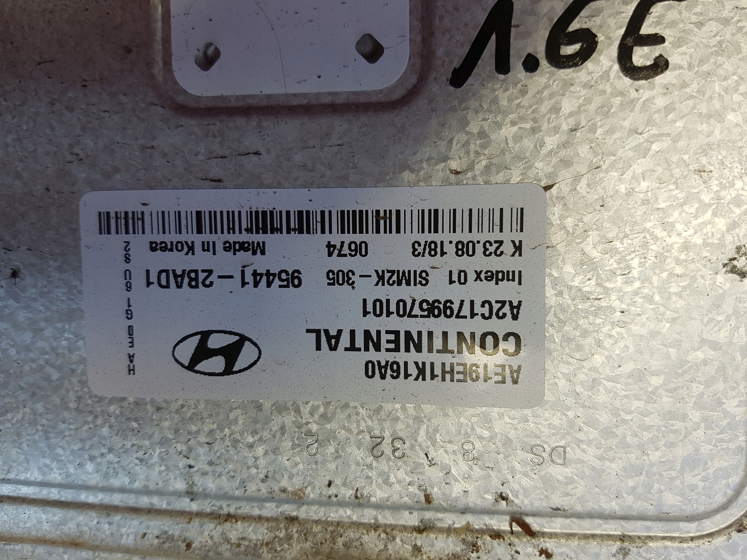 HYUNDAI IONIQ computer Motore