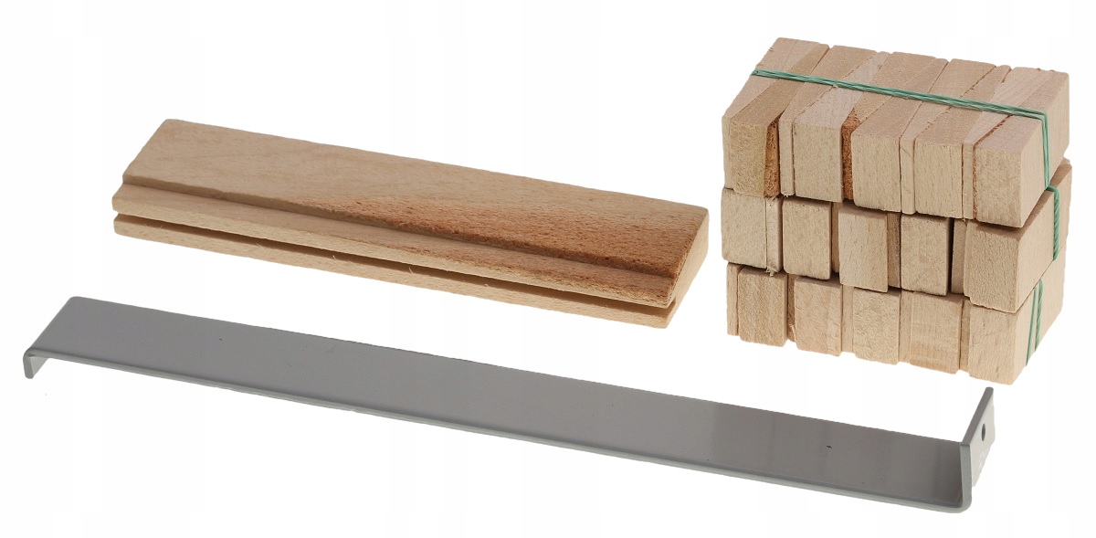 ZESTAW MONTAŻOWY DO PANELI MAŁY DREWNIANE KLINY