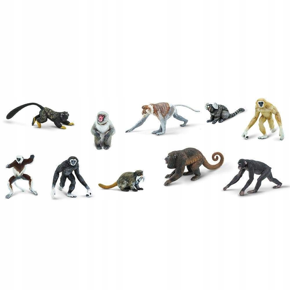 

Ssaki Naczelne Zestaw Małe Figurki Safari Ltd