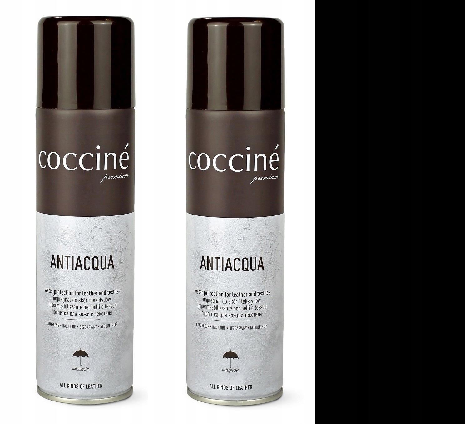 

2x Antiacqua Impregnat Wodoodporny Protector Black