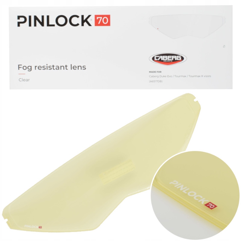 Pinlock AntiFog do Caberg Duke / Tourmax / Konda Stan opakowania oryginalne