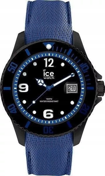 Pánské Hodinky Ice Watch Ice Steel 015783 Black Blue L 100M