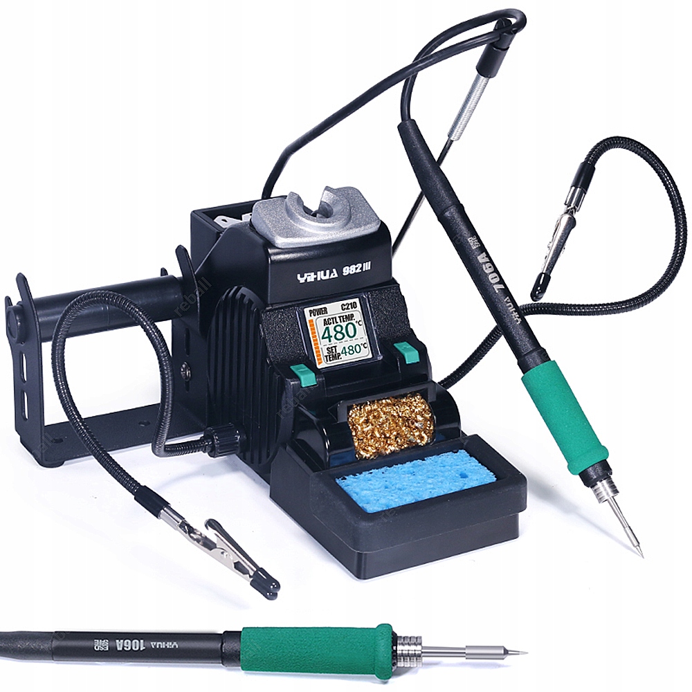 Pájecí Stanice Přesná Páječka Yihua 982-III 40W +2 Hroty C210 C115